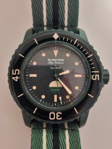 Blancpain swatch scuba - blancpain,