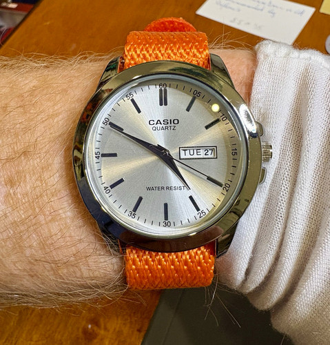 Casio edifice 40mm unisex - casio,