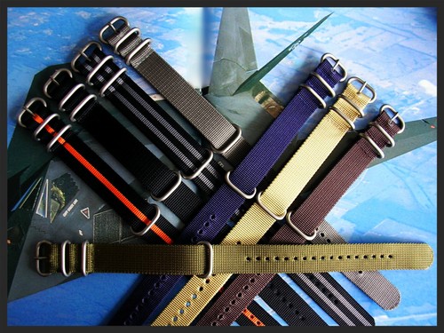 18mm tan nato - g10, heavy