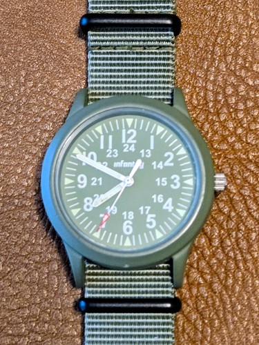 Infantry military field watch - infantry,