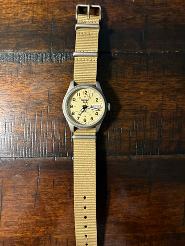 Seiko automatic beige - seiko, dial
