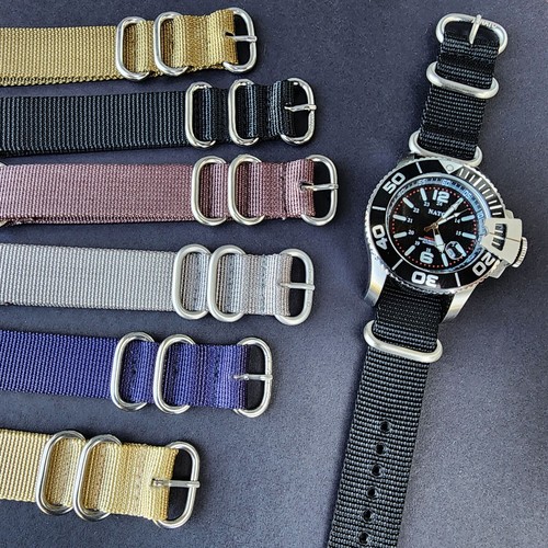 Nato strap heavy stainless - heavy,