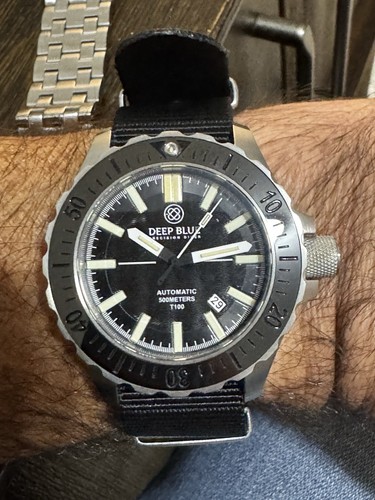 Deep blue 100 diver 500m - blue,