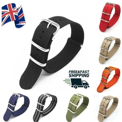Nato watch strap nylon - strap, band
