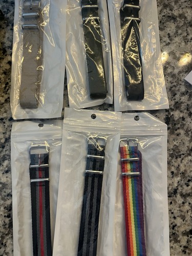 Nato watch bands 18mm 3 - 6,