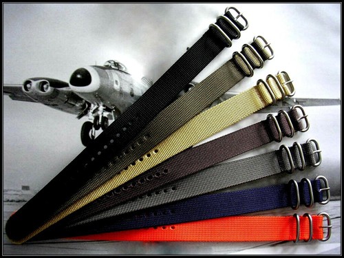1pc nato strap utc ss - strap,