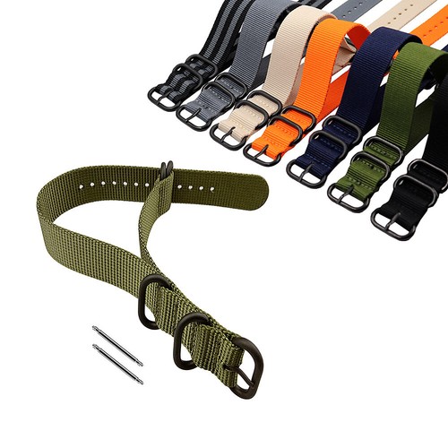 Wrap around nylon watch - watch, strap