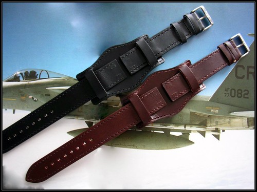 Bund open end leather - open,