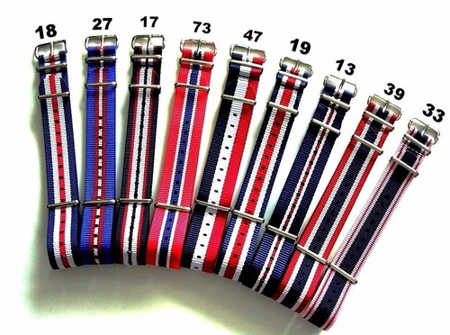 Nato strap red white - nato®,