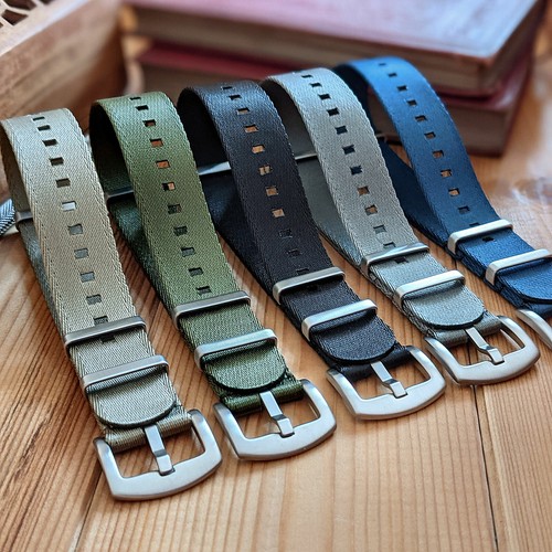 Seatbelt nato watch strap - watch,