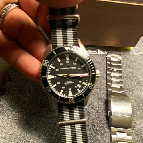 Hamilton khaki navy scuba - khaki,