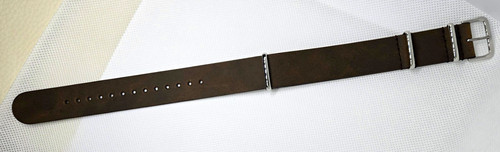 20mm premium brown leather - 20mm,