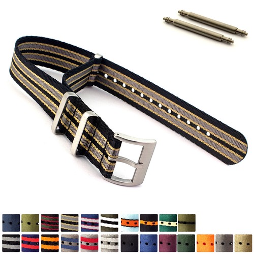 Seatbelt nylon nato watch - nylon,